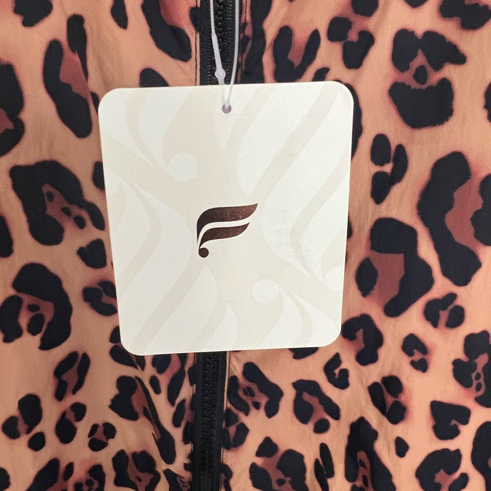 Fabletics Leopard Print Windbreaker - Picture 3 of 6